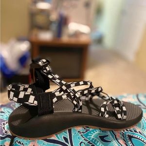 Chaco sandals for sale. Worn once because of wrong sizing.